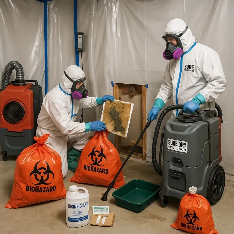 Contaminated Water Handling Protocols process in Mount Joy, PA