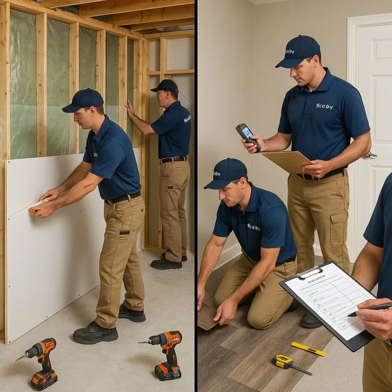 Repairs and Reconstruction process in Mount Joy, PA