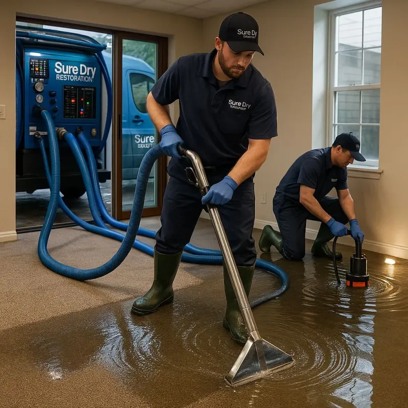 Water Extraction and Removal process in Mount Joy, PA